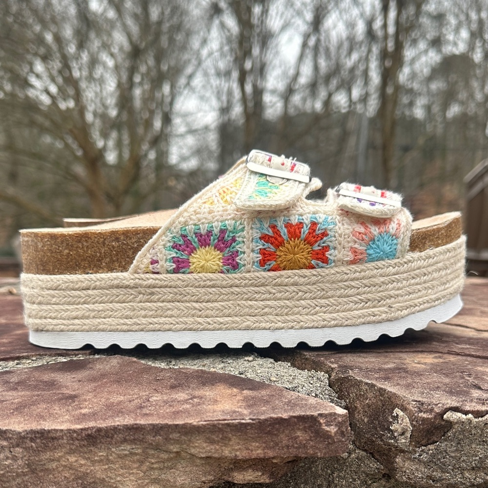 Dirty Laundry Pretends Platform Sandals Size 37.5/7